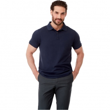 Logotrade mainoslahja ja liikelahja kuva: Beryl short sleeve men's organic recycled polo